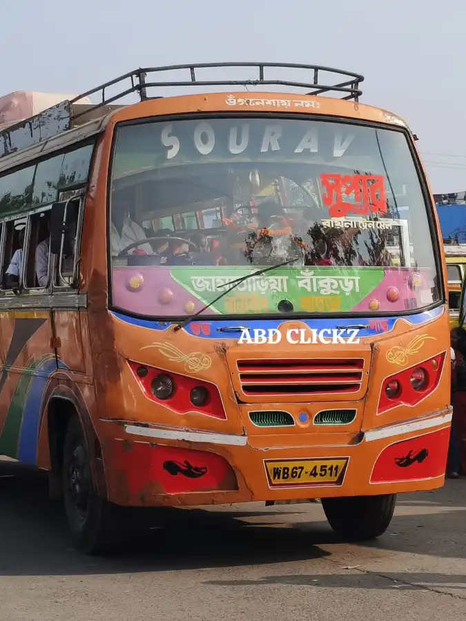 SOURAV bus WB674511