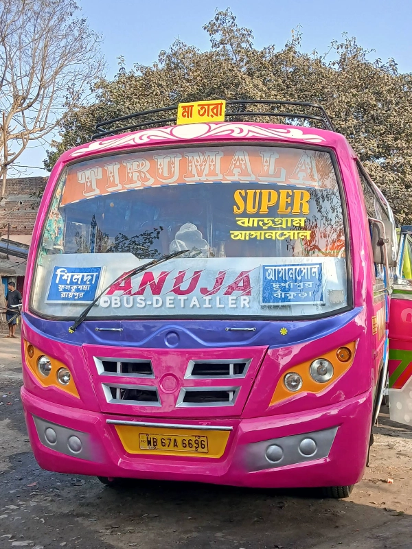 TIRUMALA bus WB67A6696
