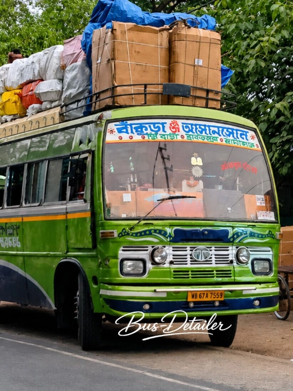 TIRUMALA bus WB67A7559