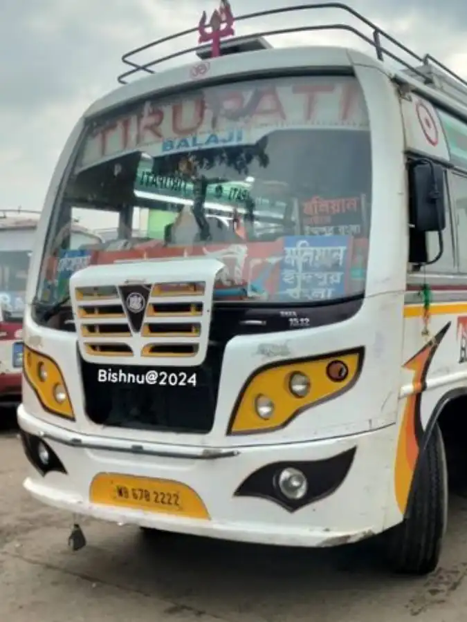 TIRUPATI bus WB67B2222