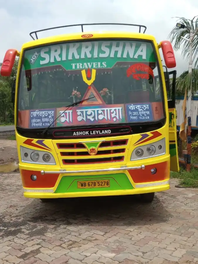 JOY SRIKRISHNA bus WB67B5278