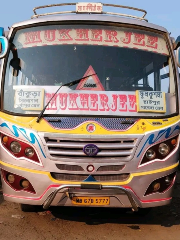 MUKHERJEE bus WB67B5777