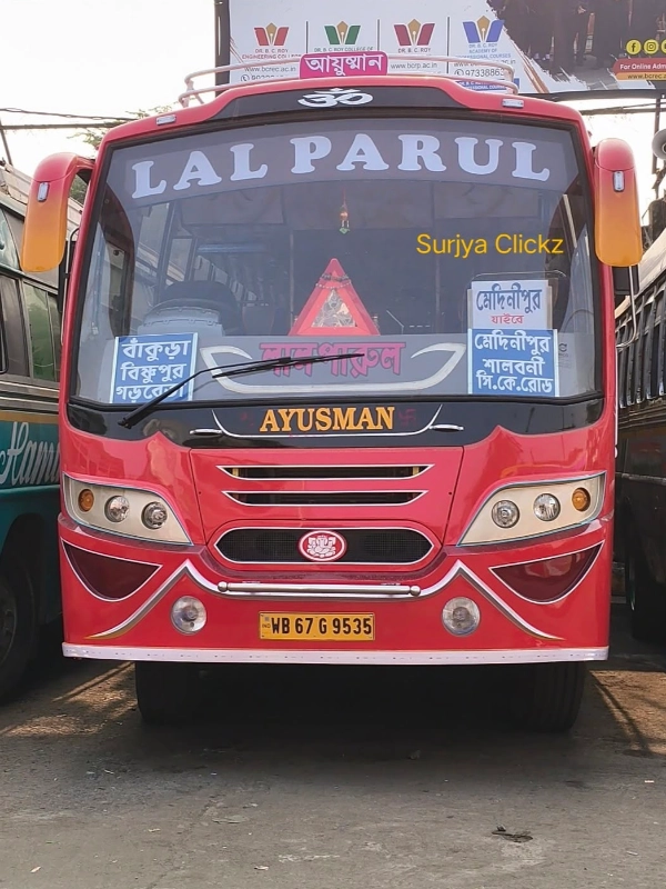 LAL PARUL bus WB67G9535